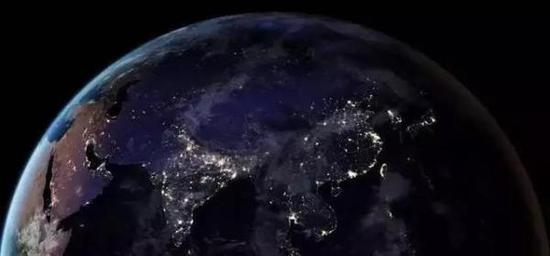 nasa全球夜间灯光地图上,为何印度灯光比中国还亮