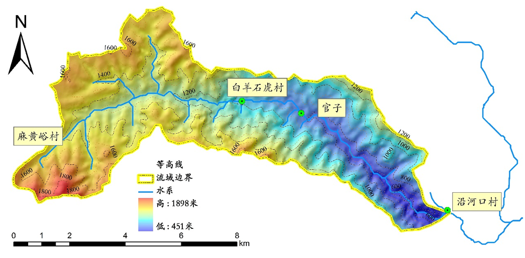 北京林业大学山地灾害研究团队揭示门头沟石羊沟山洪