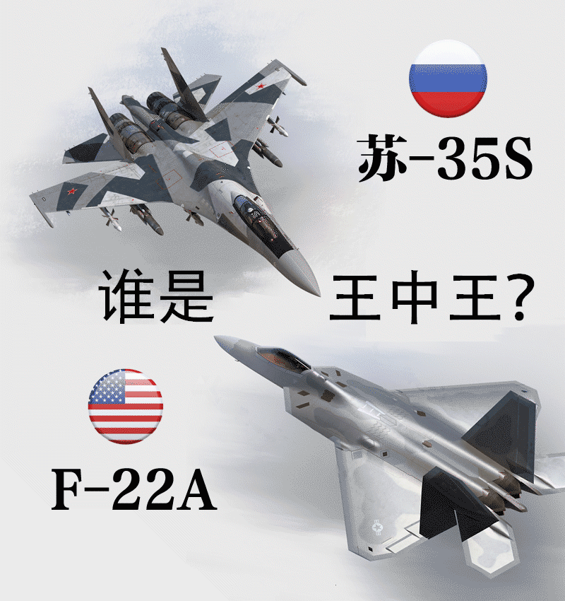 F-22A对上苏-35S，谁是王中王？