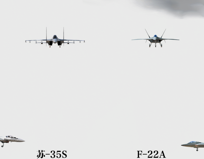 F-22A对上苏-35S，谁是王中王？