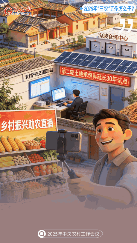 2026年“三农”工作怎么干？中央农村工作会议划重点→