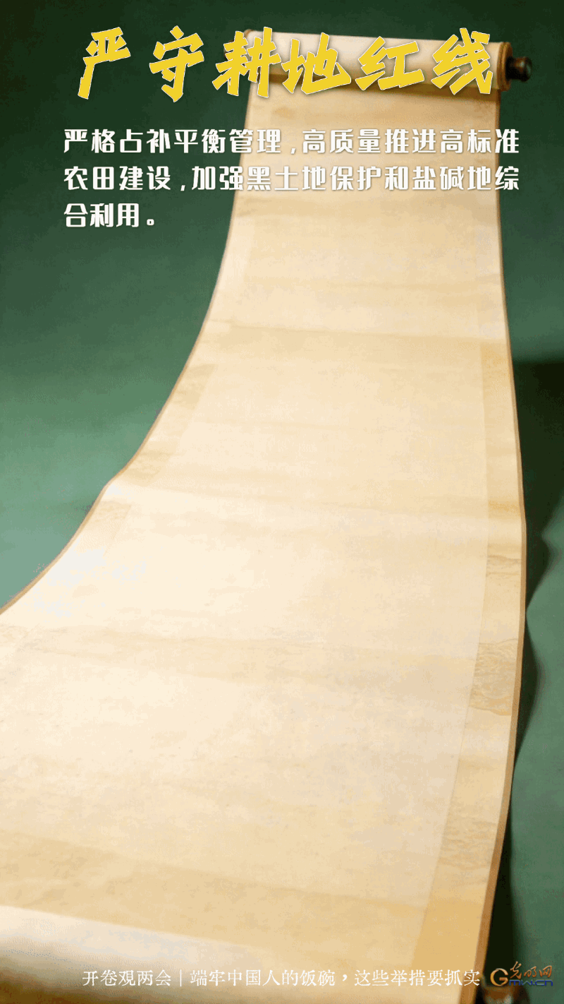 开卷观两会 | 端牢中国人的饭碗，这些举措要抓实