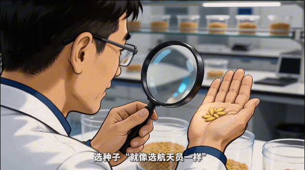 什么样的种子有资格上天?难度堪比选航天员! 什么样的种子有资格上天?难度堪比选航天员!