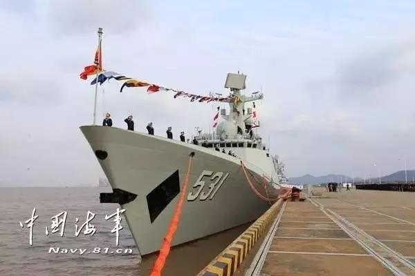 2016中国海军入列舰艇大盘点:总吨位15万吨