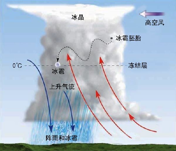 科普：为什么大热天会下冰雹？