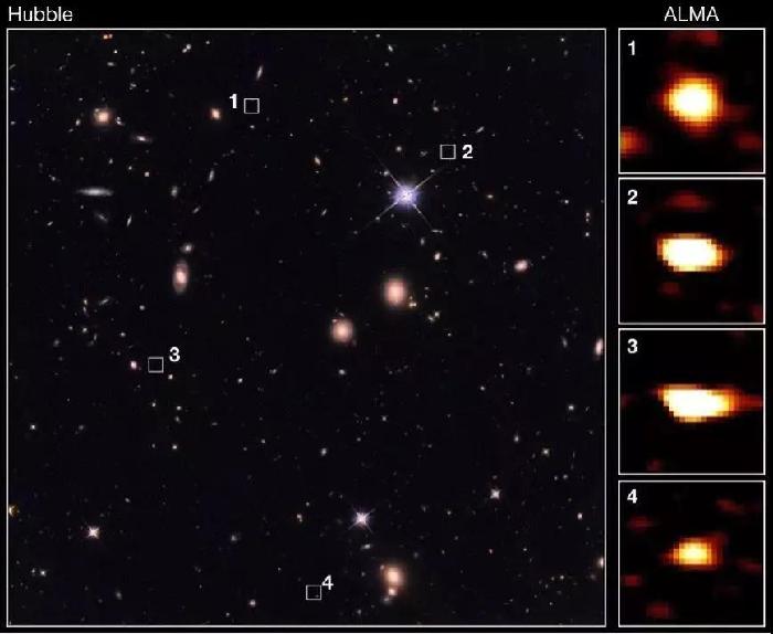 宇宙元老级大质量星系被发现 挑战早期星系演化模型