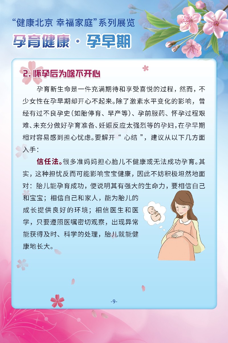 “健康北京 幸福家庭”系列展览 孕育健康·备孕篇