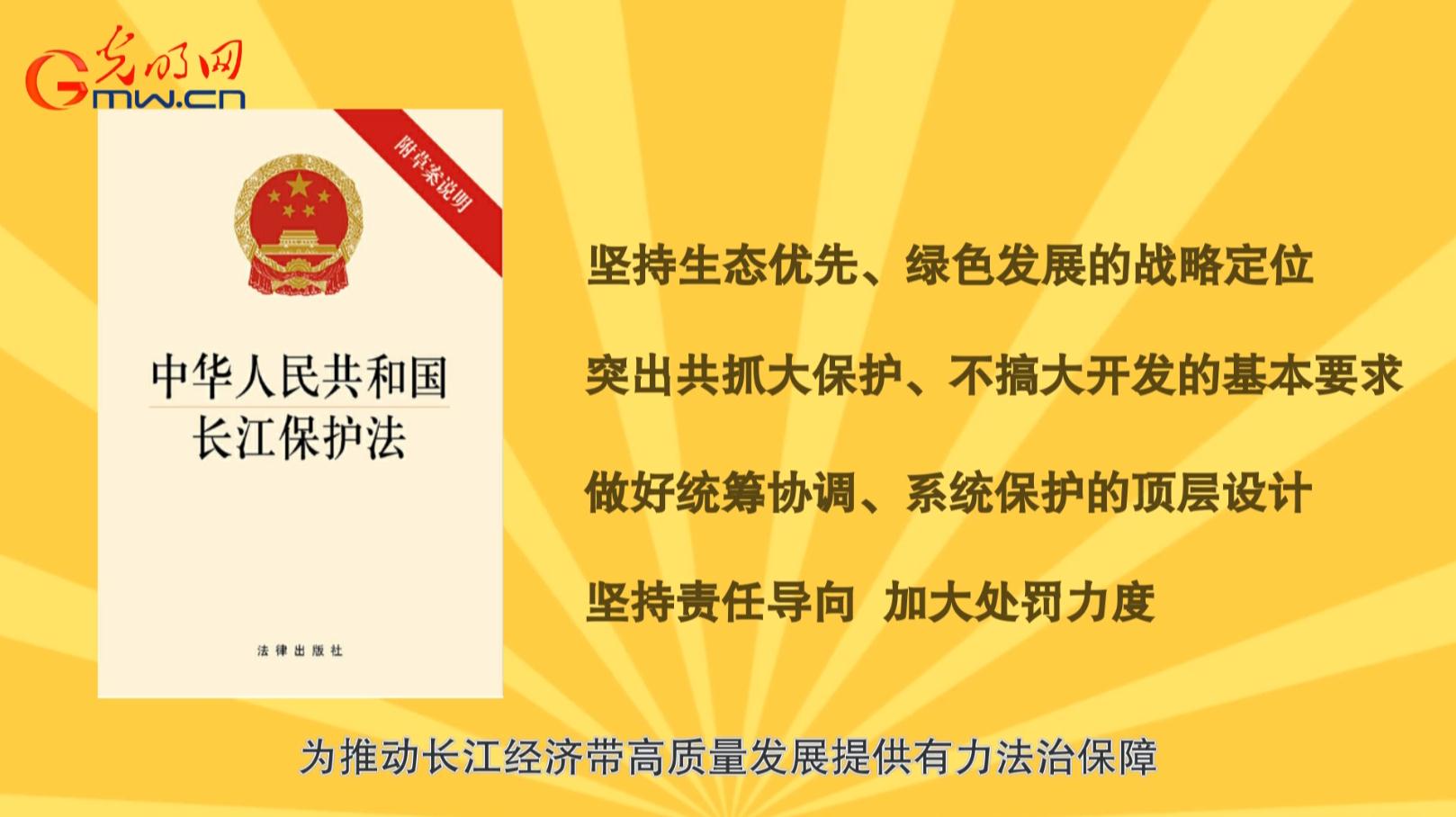 动科普|长江保护法正式施行！动画解读我国首部流域法