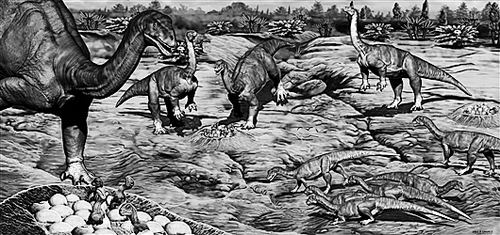 恐龙两亿年前就群居