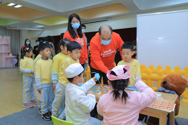 “健康中国行动”中国儿童健康看护促进行动—小橙堡安心成长科普站走进山东
