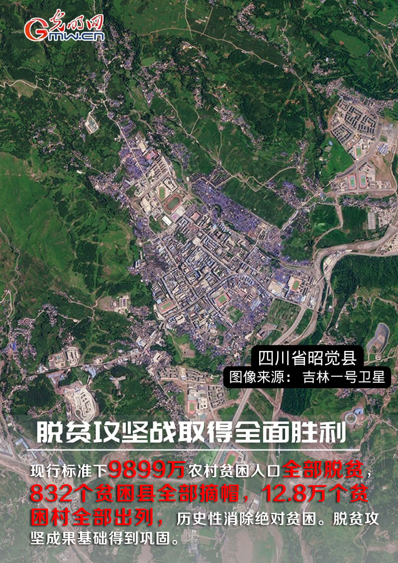 卫星海报|中国这十年，乡村振兴取得积极进展
