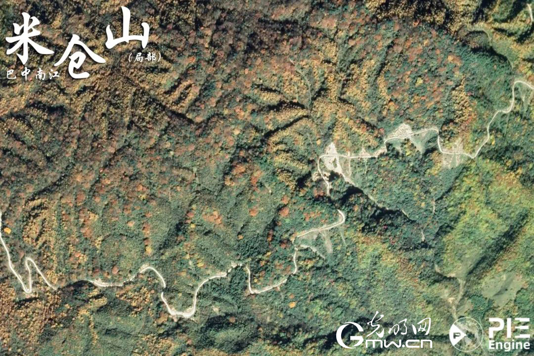 卫星新闻丨金秋时节“瞰”大好河山层林尽染