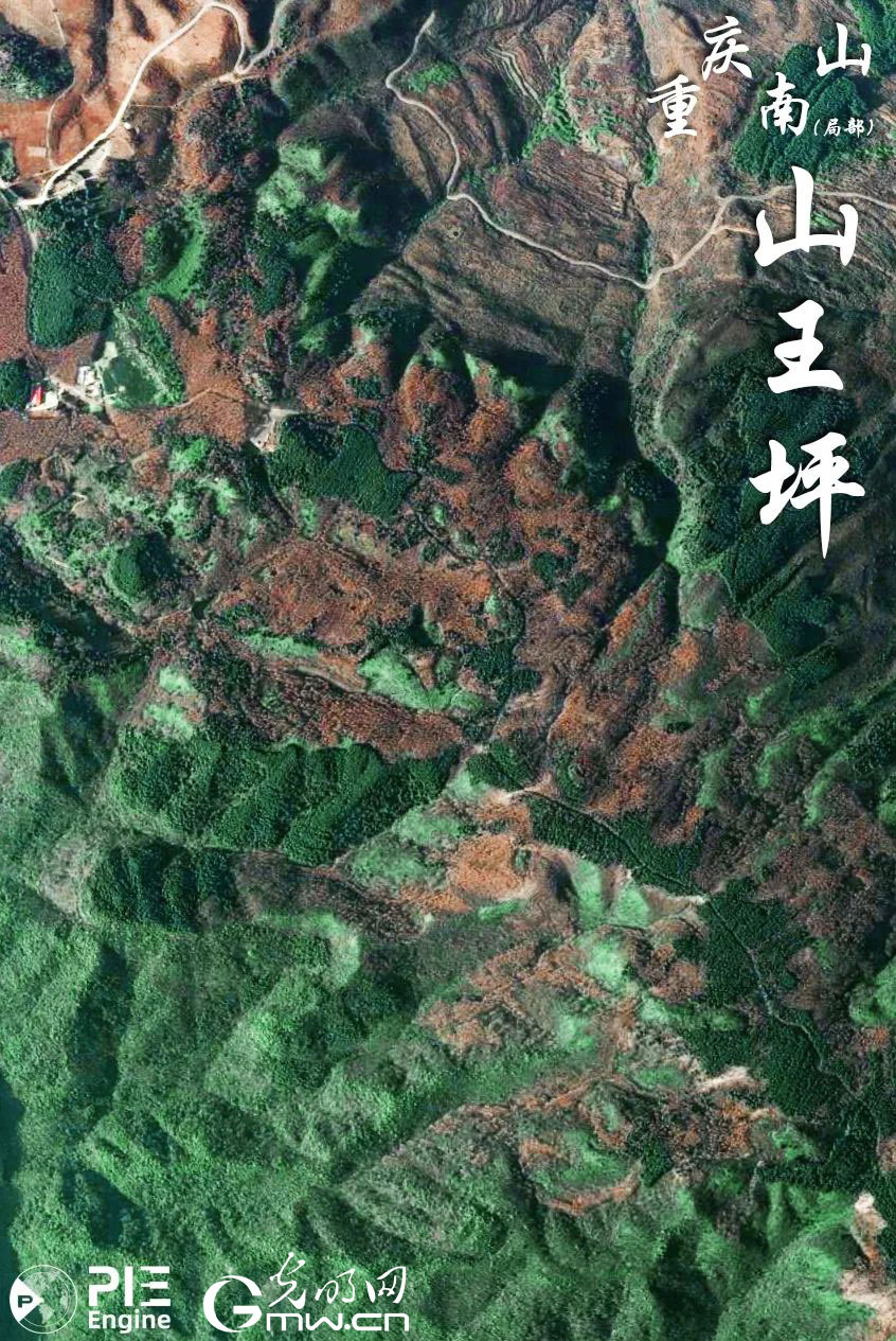卫星新闻丨金秋时节“瞰”大好河山层林尽染