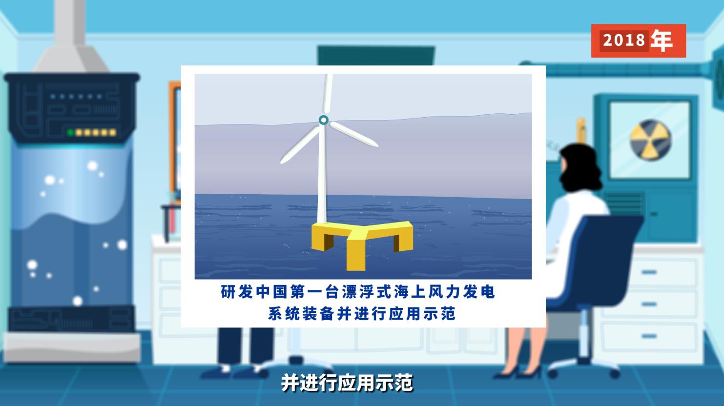 大风车滴溜溜地转 清洁能源这样从海上来