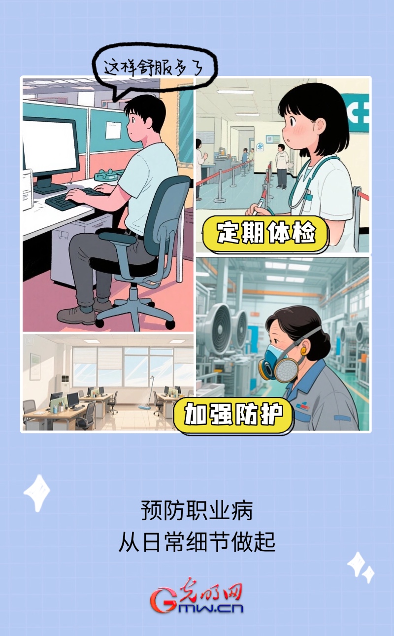 别让工作“伤”了你，一起关注职业健康