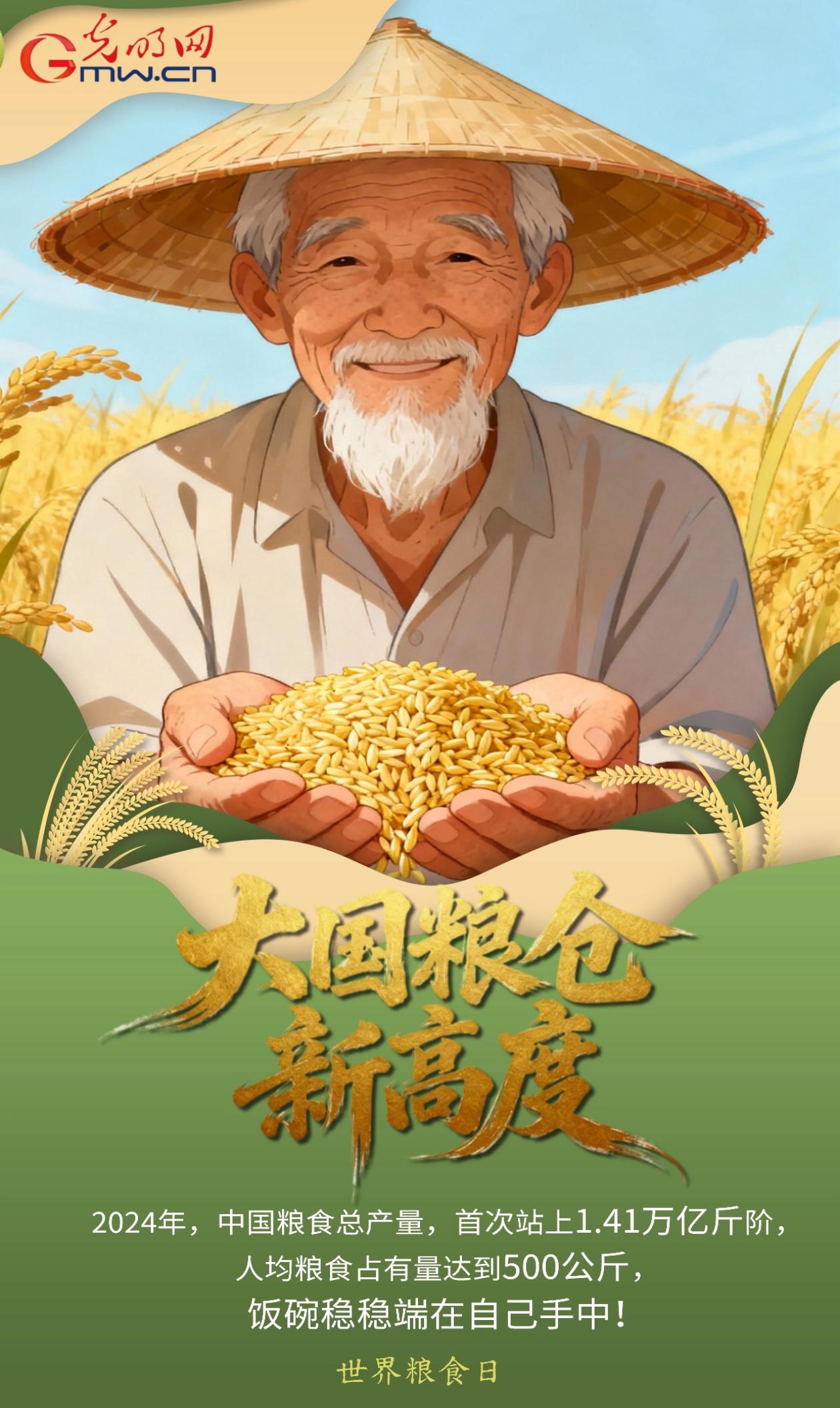 世界粮食日｜从“粮”到 “食”，一组海报看中国粮安答卷