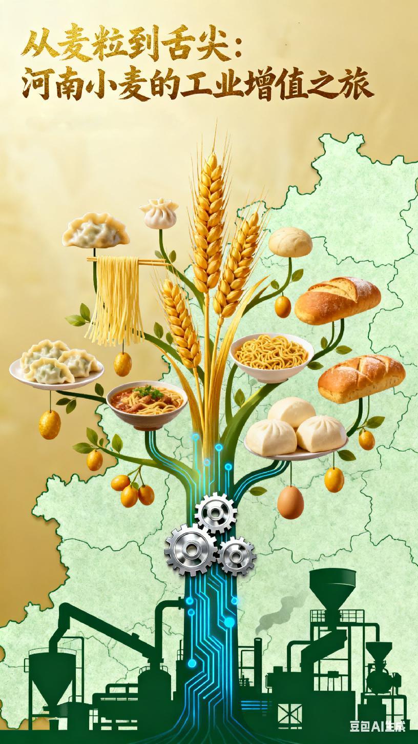 从麦粒到舌尖：解码河南小麦的工业增值密码