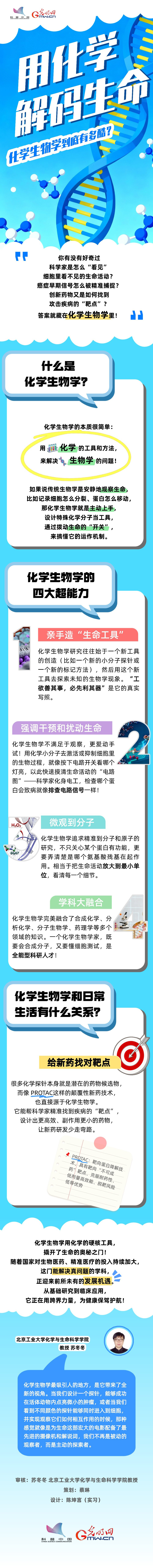 用化学解码生命 化学生物学到底有多酷？