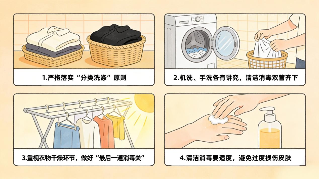 你家有衣服袜子混洗的习惯吗？如果有的话……要注意啦！