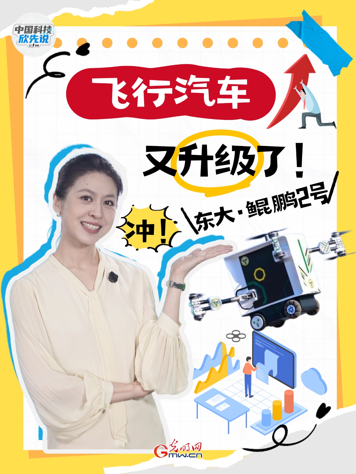 中国科技欣先说｜飞行汽车，又升级了！