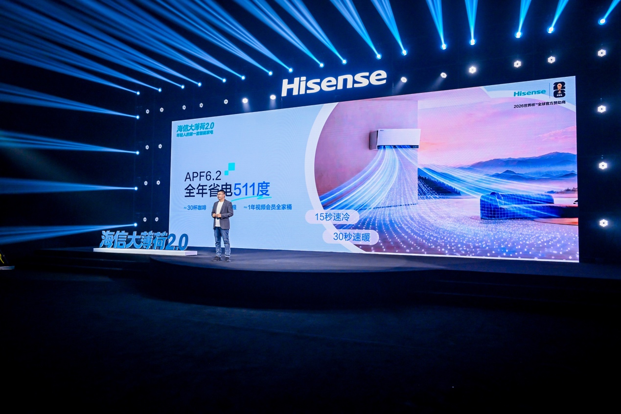 海信世界杯定制套系大薄荷2.0发布：重新定义年轻人第一套智能家电