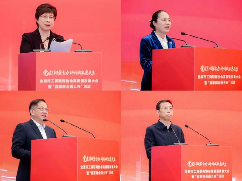 市工商联举办商协会高质量发展大会暨“百家商会进大兴”活动