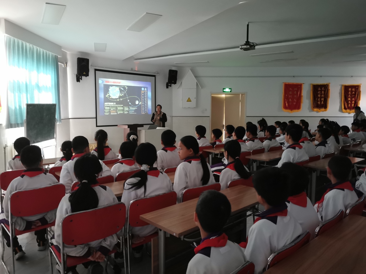 沉浸式航天科普进校园 萤火微光点亮星空梦想