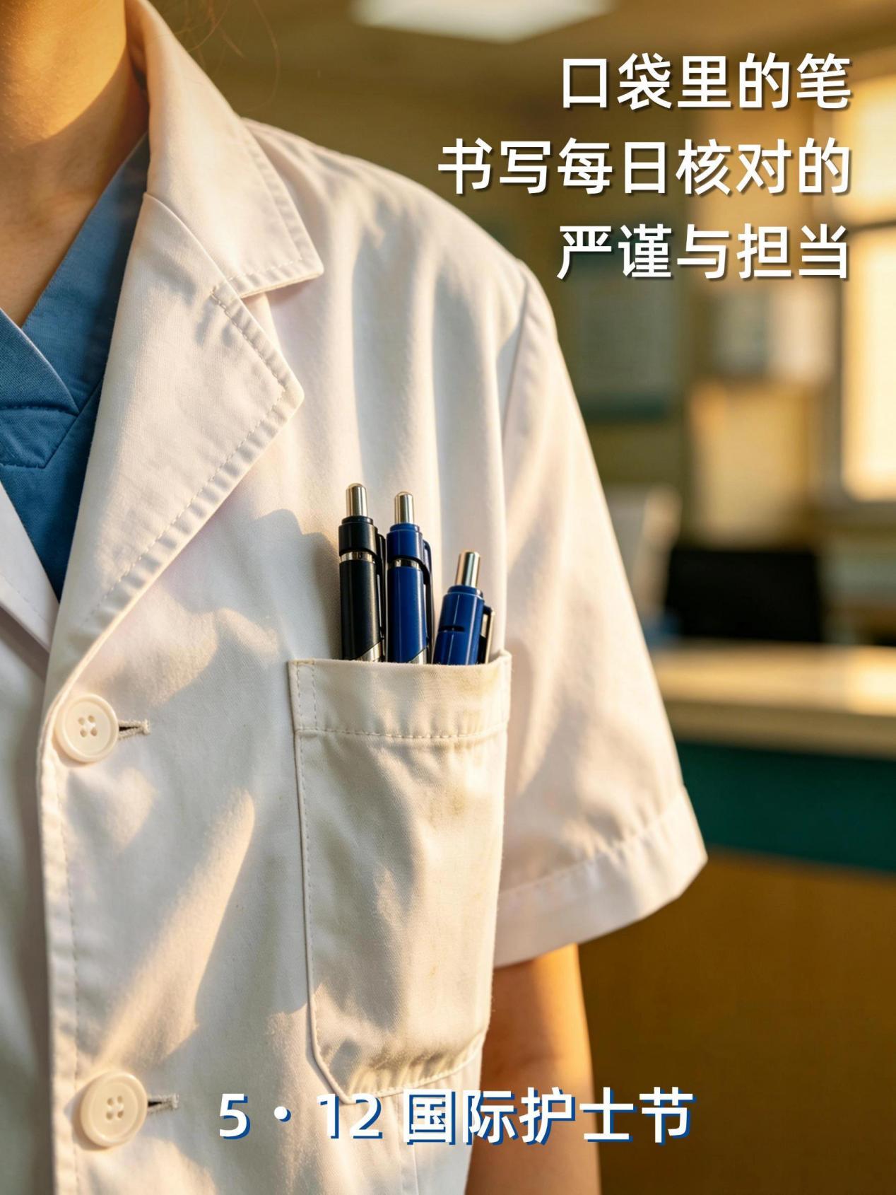 AI海报 | 护士的口袋里，都装了什么？