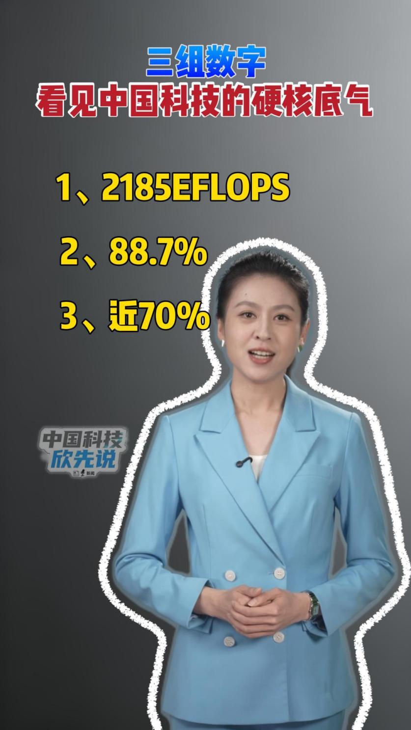 中国科技欣先说｜三组数字，看见中国科技的硬核底气