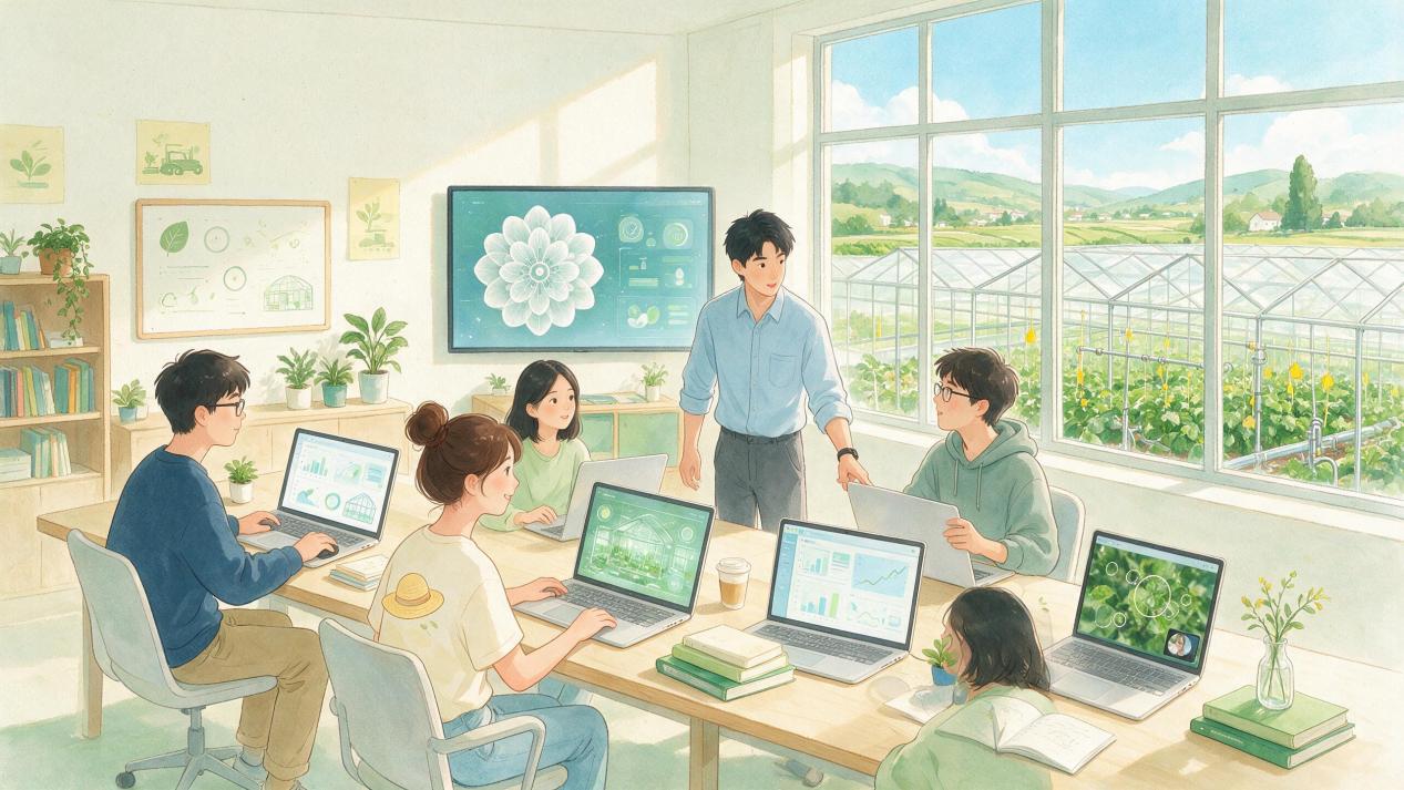 大国粮策｜温室自己会“管”自己了？AI当起“植物管家”