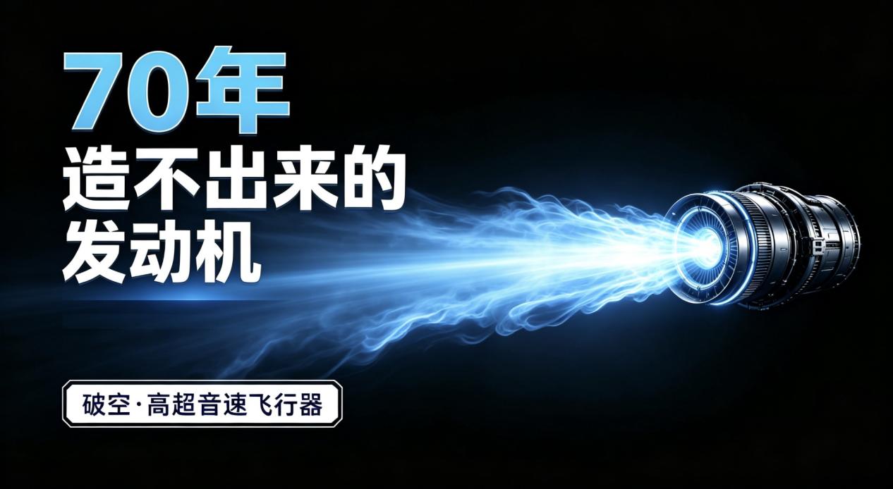 《破空·高超音速飞行器》③ 70年造不出来的发动机