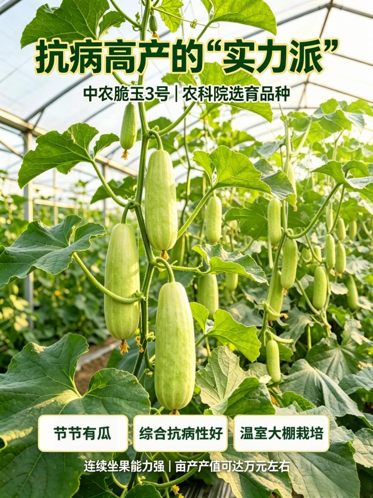 第1期：减脂黄瓜丨黄瓜居然能“减脂”？认识这款农科院新品种