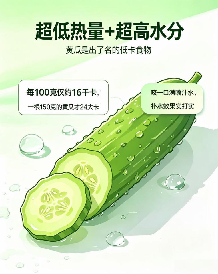 第3期：减脂黄瓜丨不只是减脂——这根黄瓜的营养被严重低估了