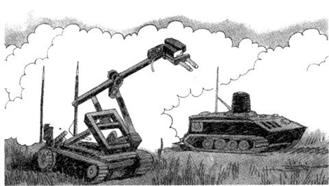 现代战争中的机器人是靠什么克敌制胜的