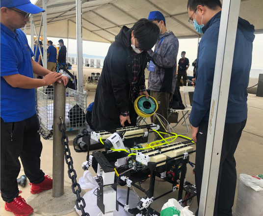 2021年全国水下机器人大赛举行