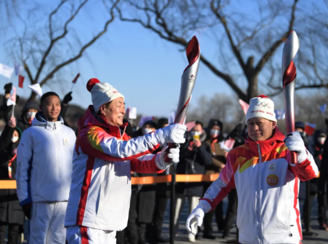 冬奧火炬手劉清泉傳遞聖火是精神傳承更是前進動力