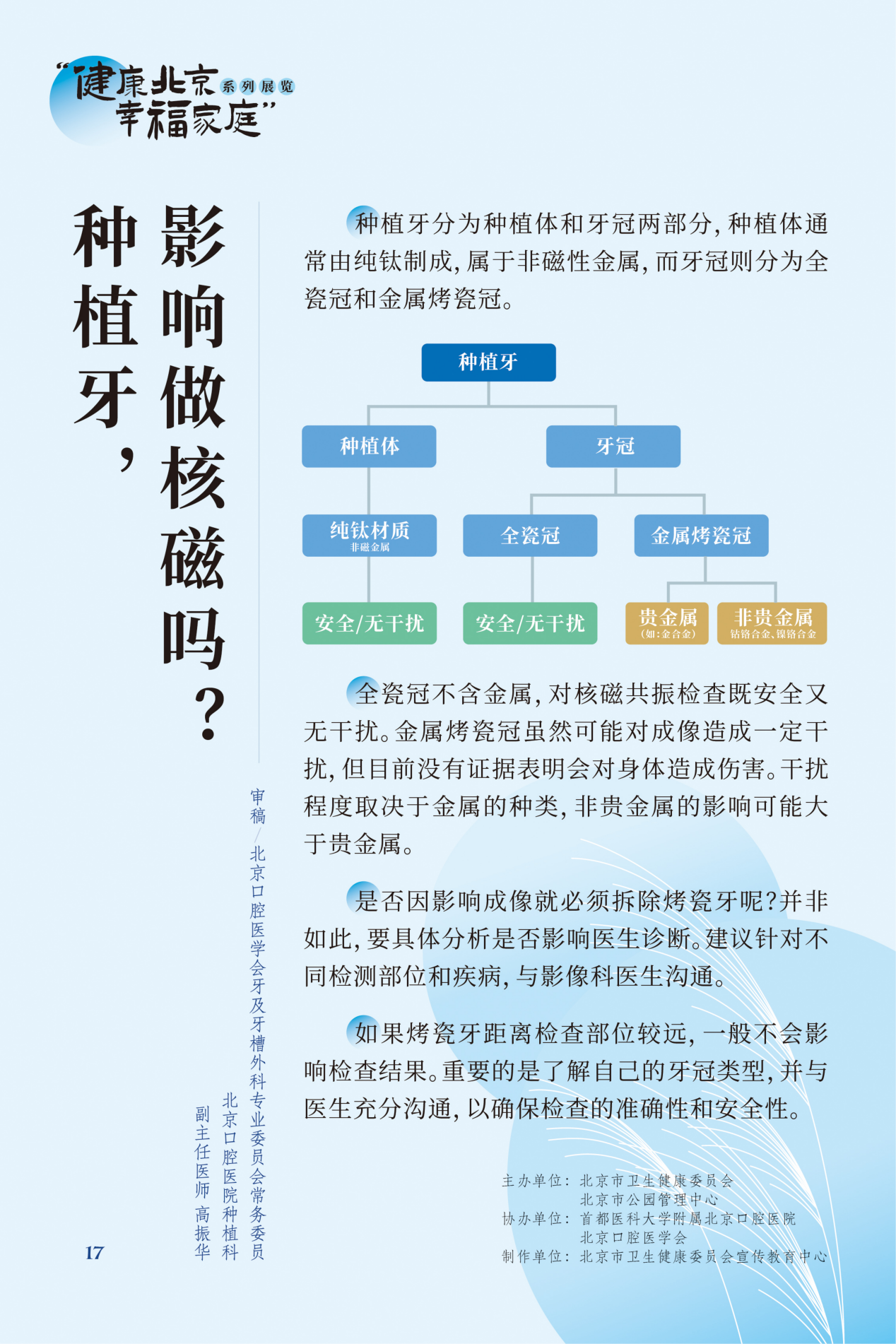 “健康北京 幸福家庭”系列展览 牙疼，吃什么药管用？