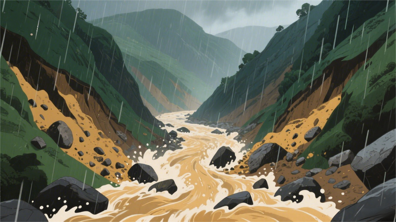 AI动画｜暴雨过后≠安全，还需防范这些地质灾害！