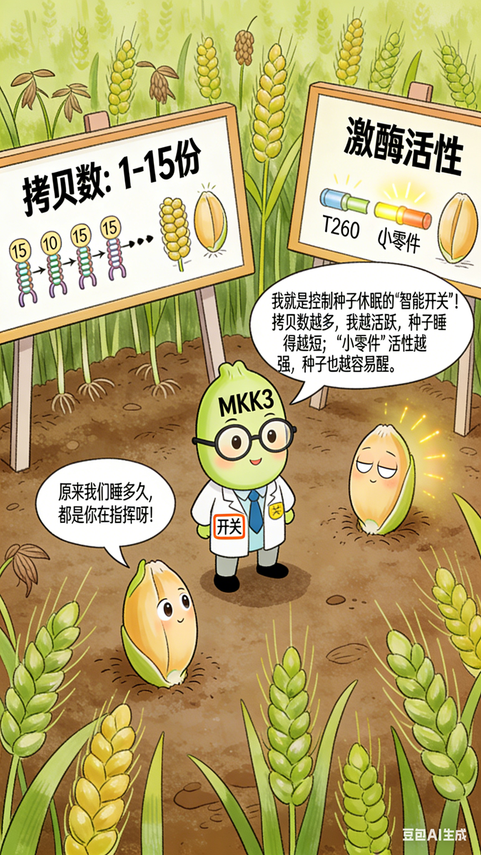 科漫剧场|种子也会“赖床”?科学家揪出“智能开关” 科漫剧场|种子也会“赖床”?科学家揪出“智能开关”