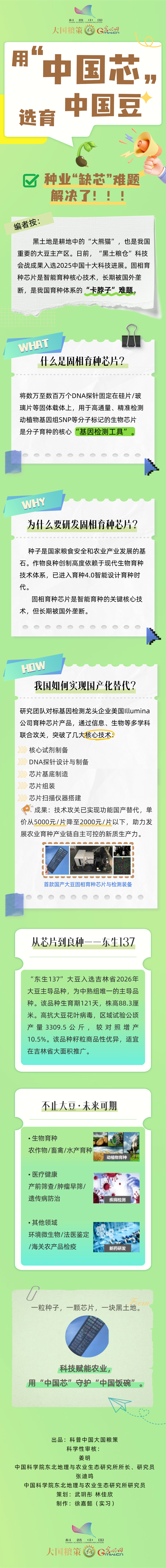 用“中国芯”选育中国豆