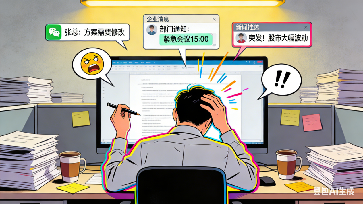 工作时总是感觉很累？可能是你注意力“太碎”