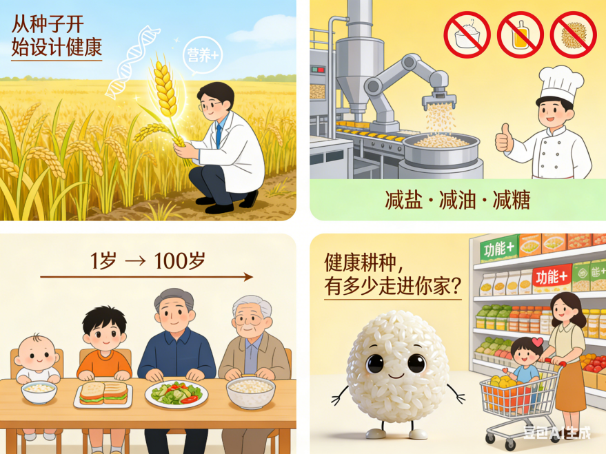 从种子到餐桌，如何打造一碗更“聪明”的米饭？