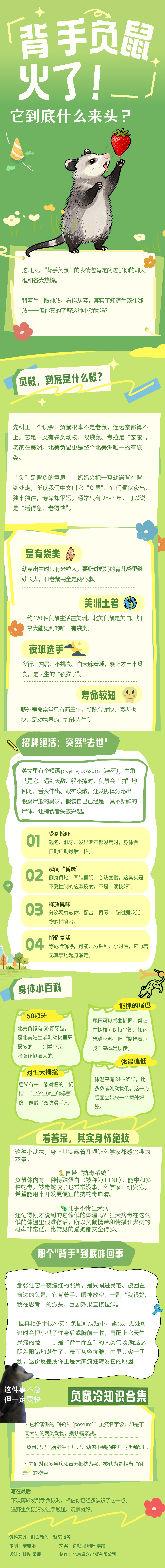 “背手负鼠”火了，它到底啥来头？