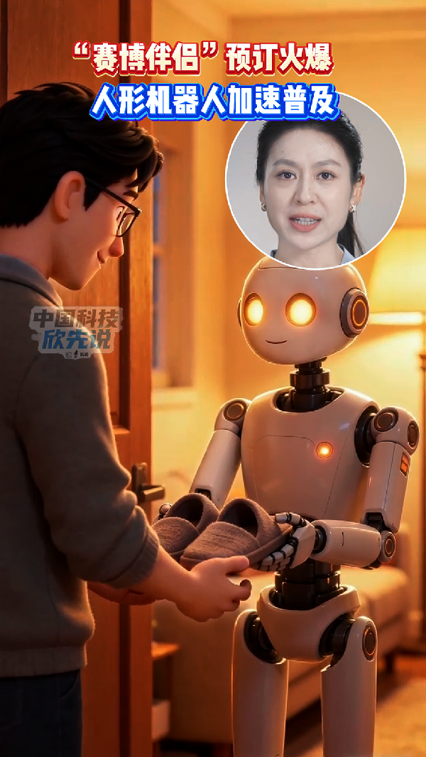 中国科技欣先说｜“赛博伴侣”预订火爆，人形机器人加速普及